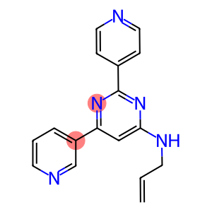 N-ALLYL-6-PYRIDIN-3-YL-2-PYRIDIN-4-YLPYRIMIDIN-4-AMINE