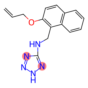 N-([2-(ALLYLOXY)-1-NAPHTHYL]METHYL)-2H-TETRAZOL-5-AMINE