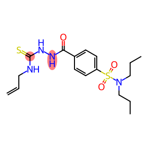 N1-allyl-2-{4-[(dipropylamino)sulfonyl]benzoyl}hydrazine-1-carbothioamide