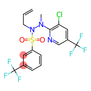 N-ALLYL-N'-[3-CHLORO-5-(TRIFLUOROMETHYL)-2-PYRIDINYL]-N'-METHYL-3-(TRIFLUOROMETHYL)BENZENESULFONOHYDRAZIDE
