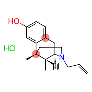 (-)-N-ALLYLNORMETAZOCINE HYDROCHLORIDE