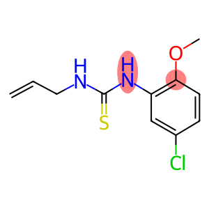 N-ALLYL-N'-(5-CHLORO-2-METHOXYPHENYL)THIOUREA