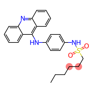 N-[4-(9-Acridinylamino)phenyl]-1-hexanesulfonamide