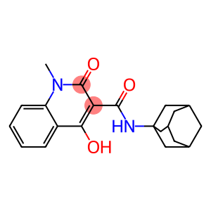 N-(1-adamantyl)-4-hydroxy-1-methyl-2-oxo-1,2-dihydro-3-quinolinecarboxamide