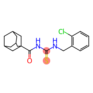 N-(1-adamantylcarbonyl)-N'-(2-chlorobenzyl)thiourea