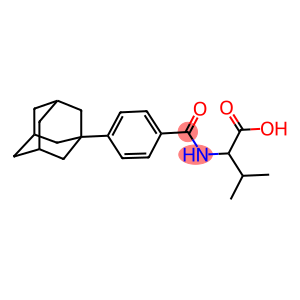 N-[4-(1-adamantyl)benzoyl]valine