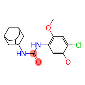 N-(1-adamantyl)-N'-(4-chloro-2,5-dimethoxyphenyl)urea