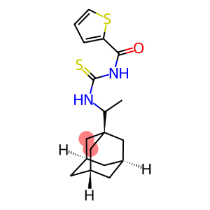 N-({[1-(1-ADAMANTYL)ETHYL]AMINO}CARBONOTHIOYL)THIOPHENE-2-CARBOXAMIDE