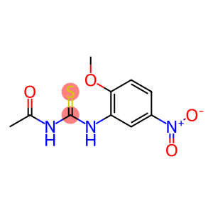 N-acetyl-N'-(2-methoxy-5-nitrophenyl)thiourea