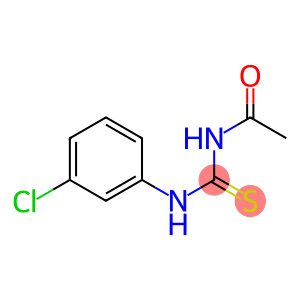 N-acetyl-N'-(3-chlorophenyl)thiourea