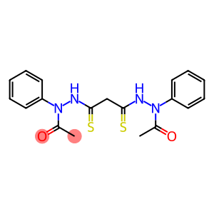 N'-[3-(2-acetyl-2-phenylhydrazino)-3-thioxopropanethioyl]-N-phenylacetohydrazide