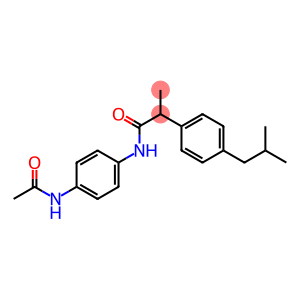 N-[4-(acetylamino)phenyl]-2-(4-isobutylphenyl)propanamide