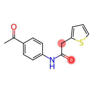 N-(4-acetylphenyl)-2-thien-2-ylacetamide