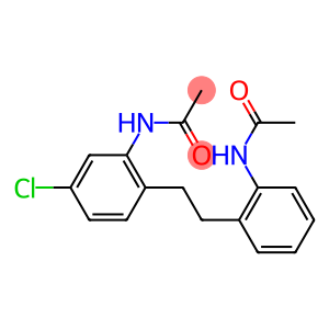 N-[2-[2-(2-Acetylaminophenyl)ethyl]-5-chlorophenyl]acetamide