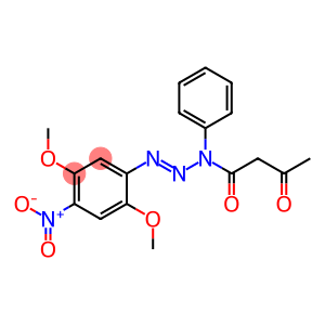 4-[(N-Acetoacetyl-N-phenylamino)azo]-2,5-dimethoxy-1-nitrobenzene