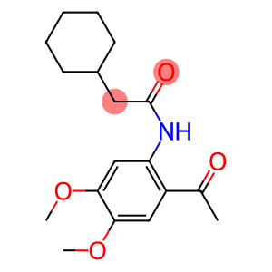 N-(2-Acetyl-4,5-dimethoxyphenyl)cyclohexylacetamide