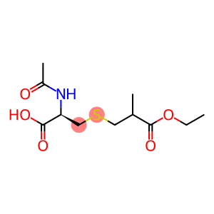 N-Acetyl-3-(2-carboxypropyl)thio]alanine Ethyl Ester