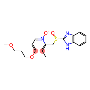 2-(((1H-benzo[d]imidazol-2-yl)sulfinyl)methyl)-4-(3-methoxypropoxy)-3-methylpyridine 1-oxide