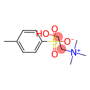 2-hydroxy-N,N,N-trimethylethanaminium tosylate