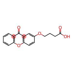 4-[(9-OXOXANTHEN-2-YL)OXY]BUTYRIC ACID