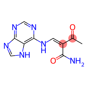 3-Oxo-2-[(Z)-(7H-purin-6-yl)aminomethylene]butanamide