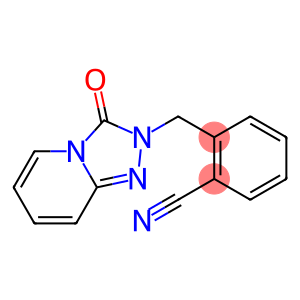 2-[(3-oxo[1,2,4]triazolo[4,3-a]pyridin-2(3H)-yl)methyl]benzonitrile