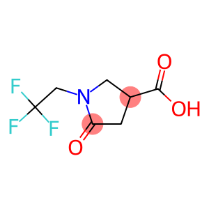 5-oxo-1-(2,2,2-trifluoroethyl)pyrrolidine-3-carboxylic acid