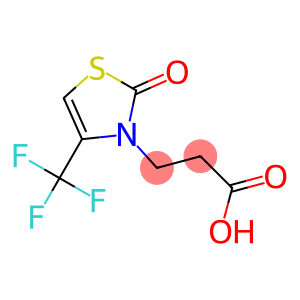 3-[2-oxo-4-(trifluoromethyl)-1,3-thiazol-3(2H)-yl]propanoic acid