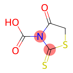 4-OXO-2-THIOXO-THIAZOLIDINE-3-CARBOXYLIC ACID