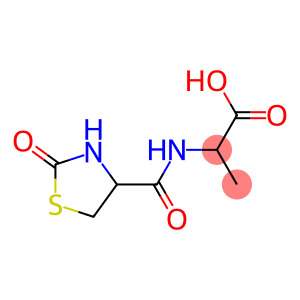 2-[(2-oxo-1,3-thiazolidin-4-yl)formamido]propanoic acid