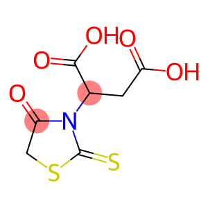 2-(4-OXO-2-THIOXO-1,3-THIAZOLIDIN-3-YL)SUCCINIC ACID