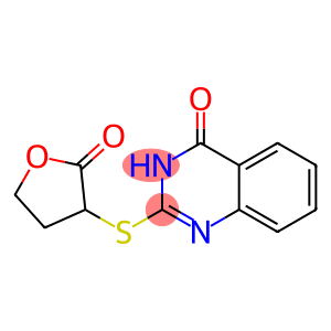 2-[(2-oxotetrahydro-3-furanyl)sulfanyl]-4(3H)-quinazolinone