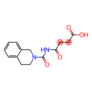 4-oxo-4-(1,2,3,4-tetrahydroisoquinolin-2-ylcarbonylamino)butanoic acid