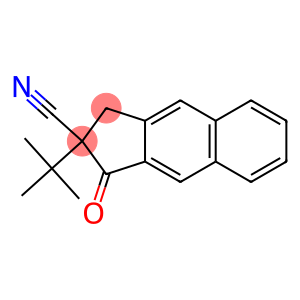 1-Oxo-2-tert-butyl-2,3-dihydro-1H-benz[f]indene-2-carbonitrile