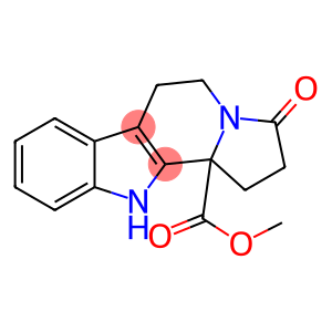 3-Oxo-2,3,5,6-tetrahydro-1H,11H-indolizino[8,7-b]indole-11b-carboxylic acid methyl ester