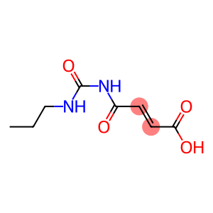 4-oxo-4-[(propylcarbamoyl)amino]but-2-enoic acid