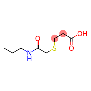 3-{[2-oxo-2-(propylamino)ethyl]thio}propanoic acid