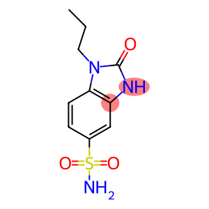 2-OXO-1-PROPYL-2,3-DIHYDRO-1H-BENZIMIDAZOLE-5-SULFONAMIDE