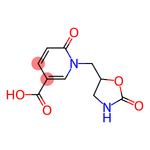 6-oxo-1-[(2-oxo-1,3-oxazolidin-5-yl)methyl]-1,6-dihydropyridine-3-carboxylic acid