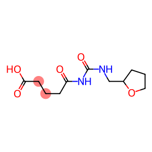 5-oxo-5-{[(oxolan-2-ylmethyl)carbamoyl]amino}pentanoic acid