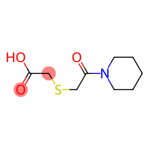 2-{[2-oxo-2-(piperidin-1-yl)ethyl]sulfanyl}acetic acid