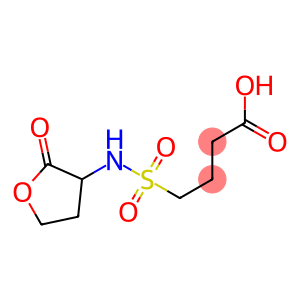 4-[(2-oxooxolan-3-yl)sulfamoyl]butanoic acid