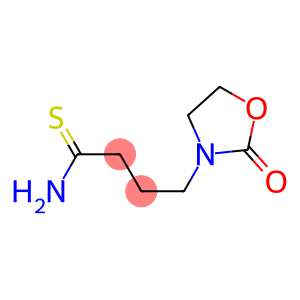 4-(2-oxo-1,3-oxazolidin-3-yl)butanethioamide