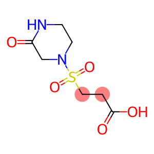 3-[(3-oxopiperazine-1-)sulfonyl]propanoic acid