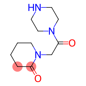 1-[2-oxo-2-(piperazin-1-yl)ethyl]piperidin-2-one