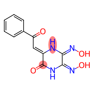 6-(2-OXO-2-PHENYL-ETHYLIDENE)-PIPERAZINE-2,3,5-TRIONE 2,3-DIOXIME