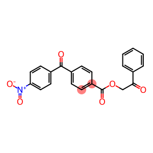 2-oxo-2-phenylethyl 4-{4-nitrobenzoyl}benzoate