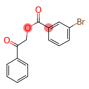 2-oxo-2-phenylethyl 3-bromobenzoate