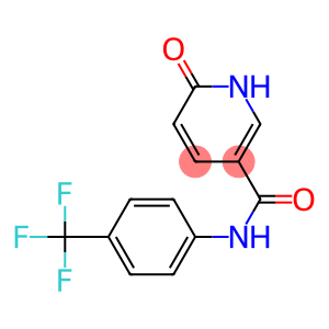 6-oxo-N-[4-(trifluoromethyl)phenyl]-1,6-dihydropyridine-3-carboxamide