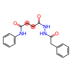 4-oxo-N-phenyl-4-[2-(2-phenylacetyl)hydrazino]butanamide